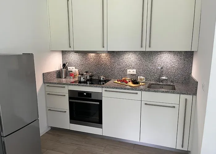 公寓 Modern With Garden Near Isar River,